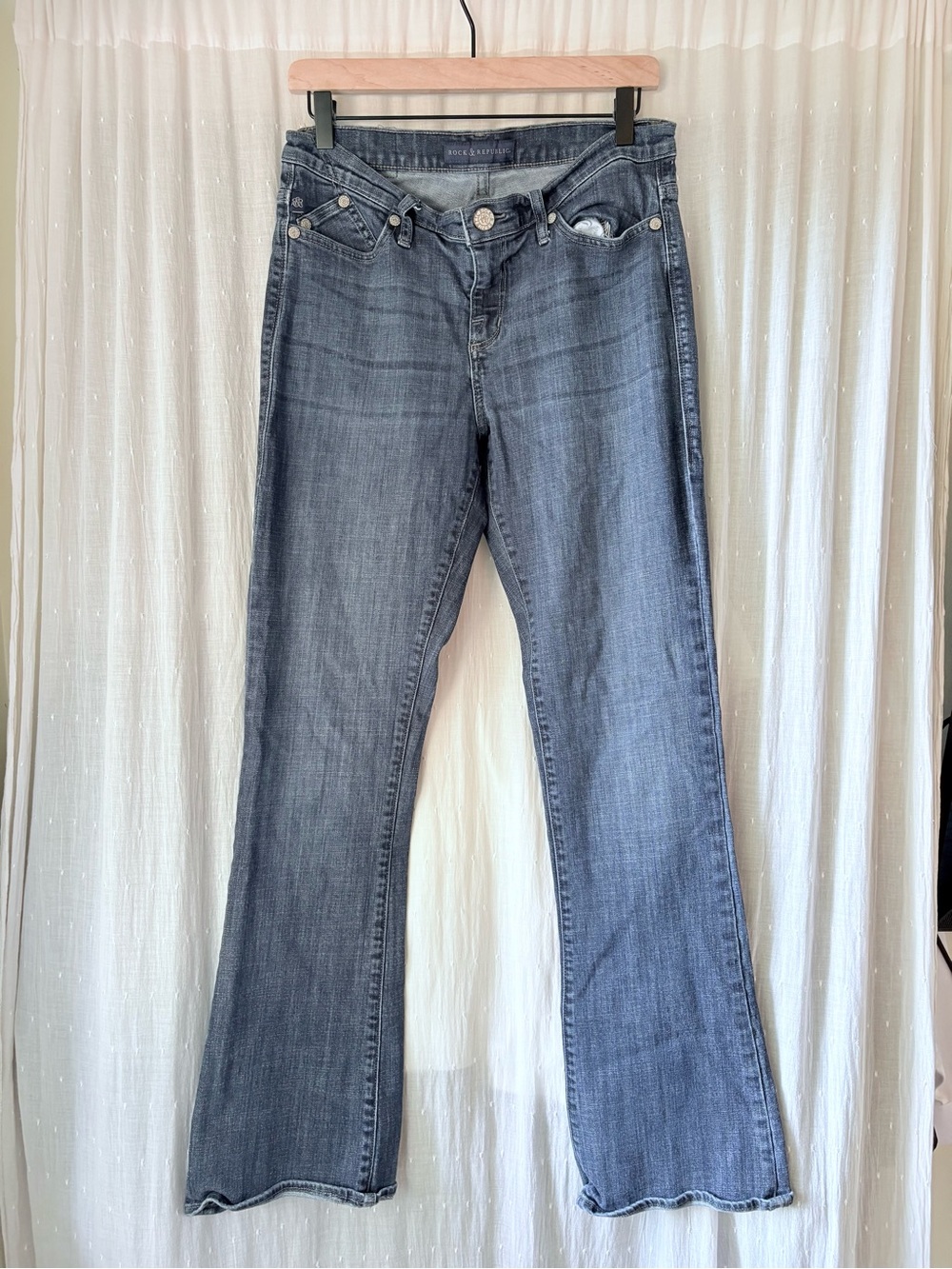 Rock & Republic Blue Flare Jeans